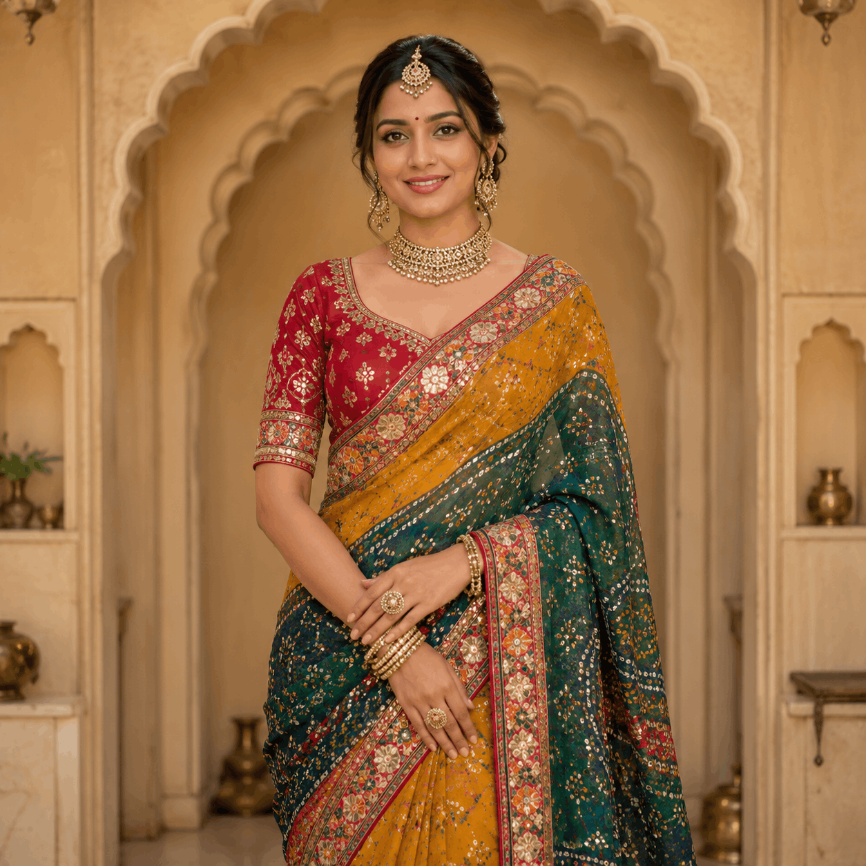Rajputi Saree